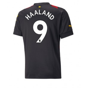 Manchester City Erling Haaland #9 Bortatröja 2022-23 Kortärmad